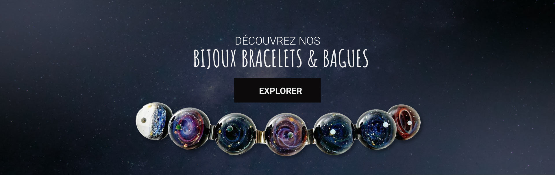 Bijoux bracelets bagues